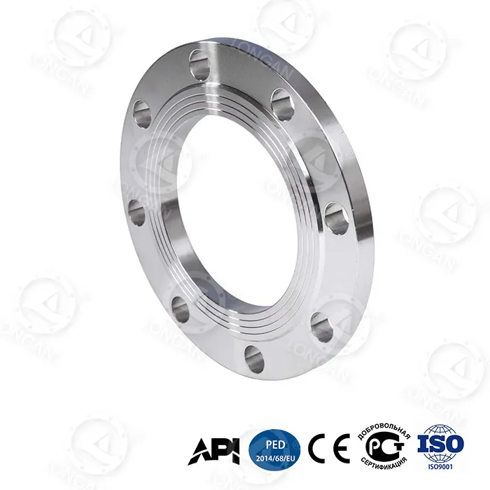 flangia piatta in acciaio inox